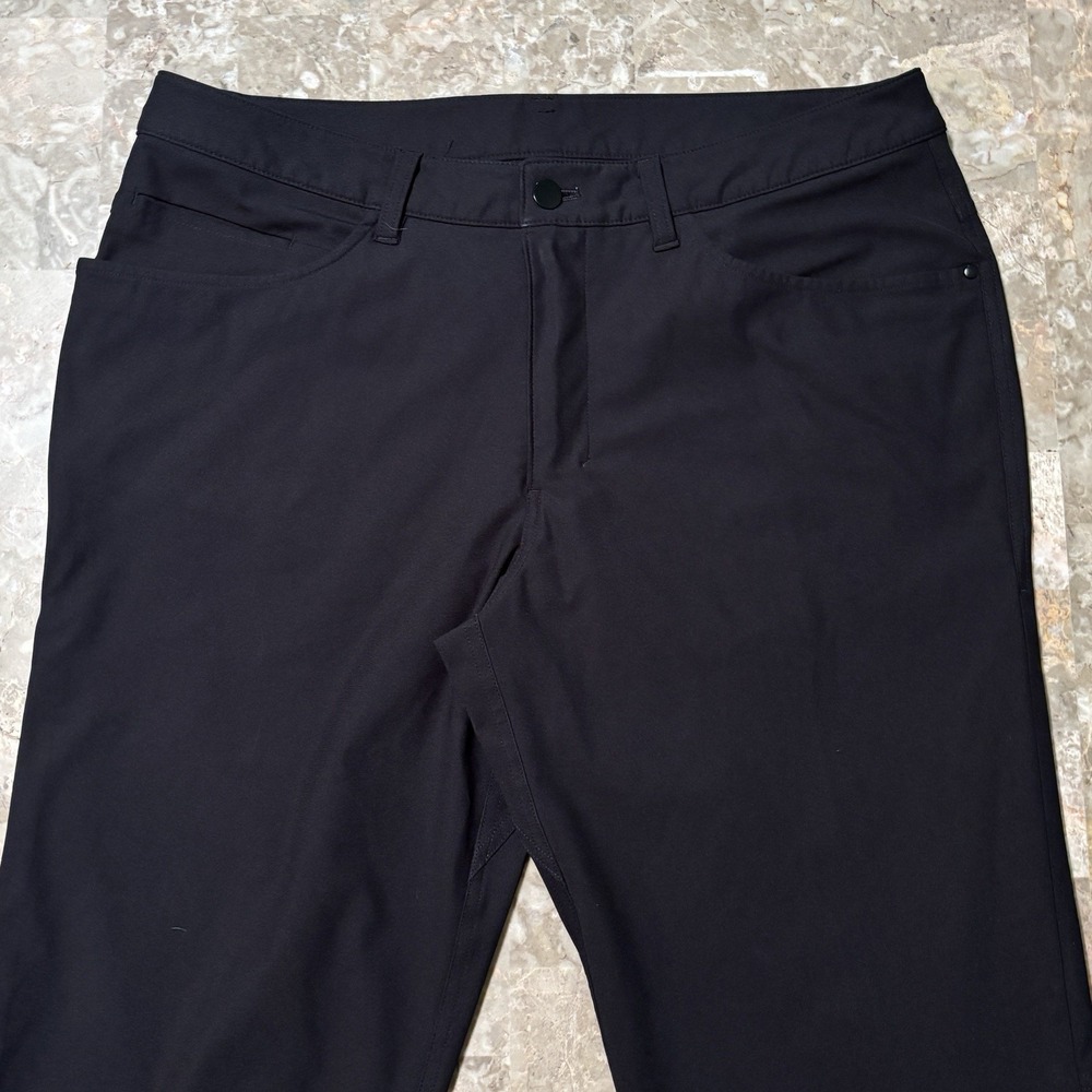 Lululemon Pants Mens 34x31 Black ABC Classic Golf Performance Chino Office